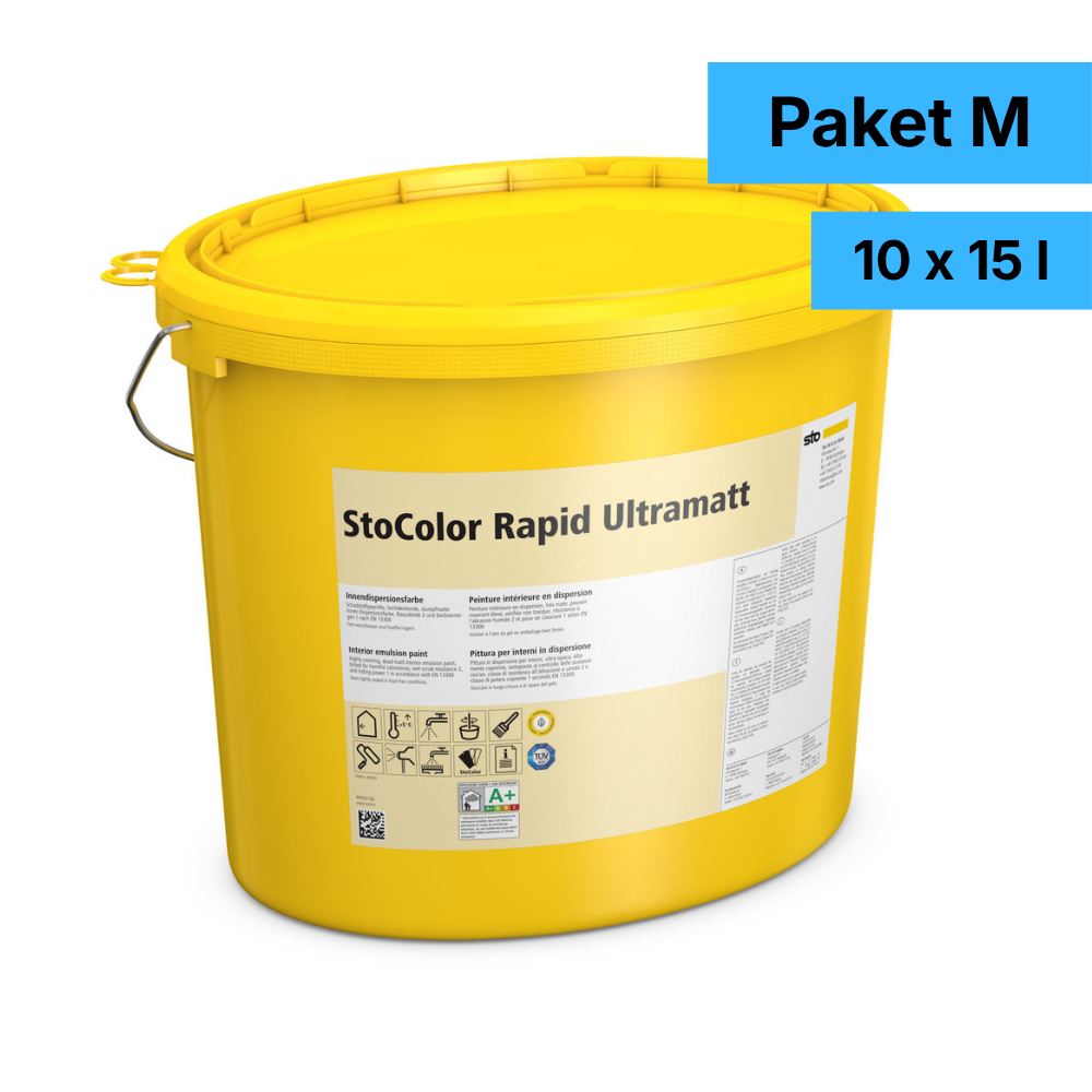 10x StoColor Rapid Ultramatt - 15l